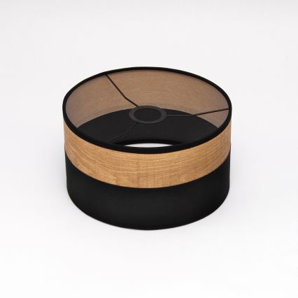 ALBA cable pendant light 1xE27/15W/230V Ø25 cm black/brown