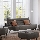 ALBA Three-Seater Sofa, Grey