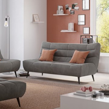 ALBA Two-Seater Sofa, Grey