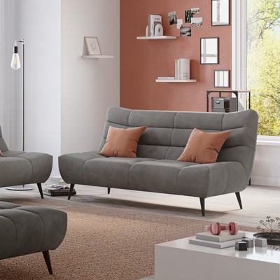 ALBA Two-Seater Sofa, Grey