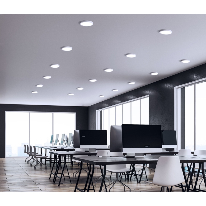 ALGINE 2-in-1 LED Recessed Downlight 12W / 230V / 3000K — White