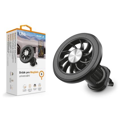Aligator AMS06BK - MagSafe Magnetic Car Phone Mount, Black
