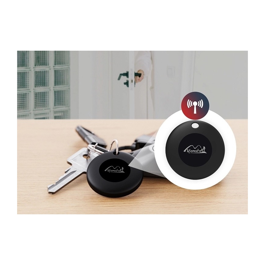 Aligator APD001 - Life Tag Tracker 1xCR2032, IP65, Black