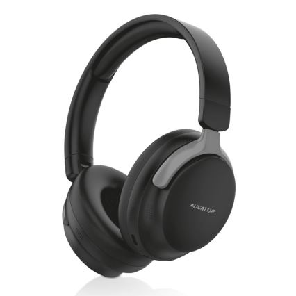 Aligator AUC001 - AUDIO COMBO 3-in-1: Over-ear headphones (150 mAh), wireless earbuds with 200 mAh charging case + 2 x 30 mAh earbuds, and a 1200 mAh speaker