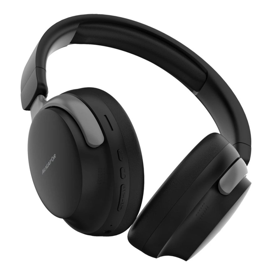 Aligator AUC001 - AUDIO COMBO 3-in-1: Over-ear headphones (150 mAh), wireless earbuds with 200 mAh charging case + 2 x 30 mAh earbuds, and a 1200 mAh speaker