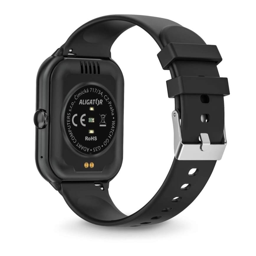 Aligator AW10BK - Watch GO Smartwatch 220 mAh IP67 Black