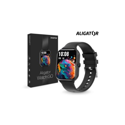 Aligator AW10BK - Watch GO Smartwatch 220 mAh IP67 Black