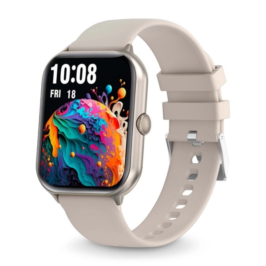 Aligator AW10SR - Watch GO Smartwatch 220 mAh IP67 Cream