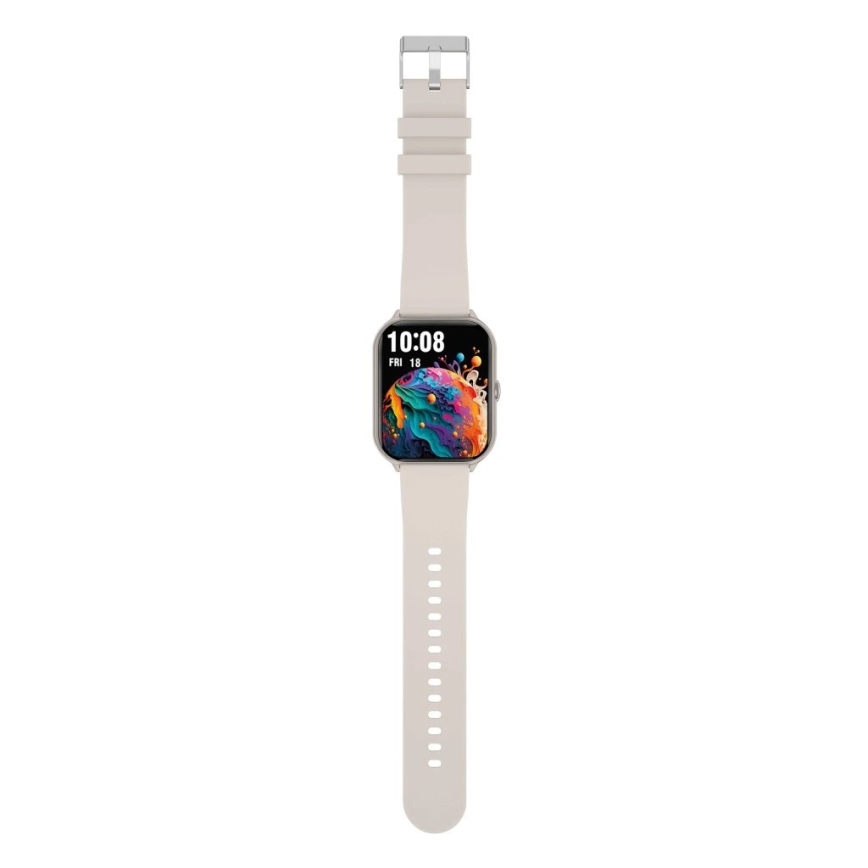 Aligator AW10SR - Watch GO Smartwatch 220 mAh IP67 Cream