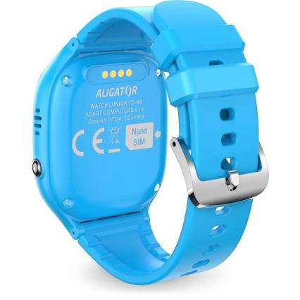 Aligator AW11BE - Watch Junior 2 Smartwatch 450 mAh IP67 Wi-Fi Blue