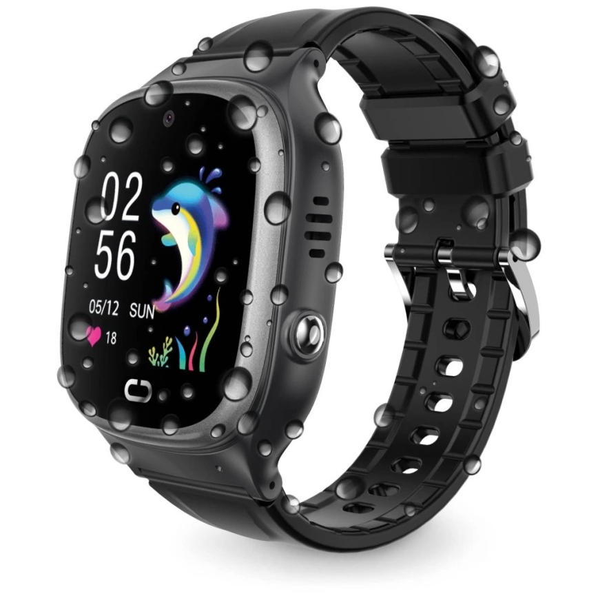Aligator AW11BK - Watch Junior 2 Smartwatch 450 mAh IP67 Wi-Fi Black