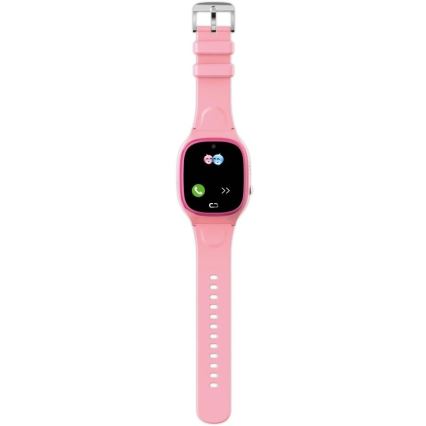 Aligator AW11PK - Watch Junior 2 Smartwatch, 450 mAh, IP67, Wi-Fi, Pink