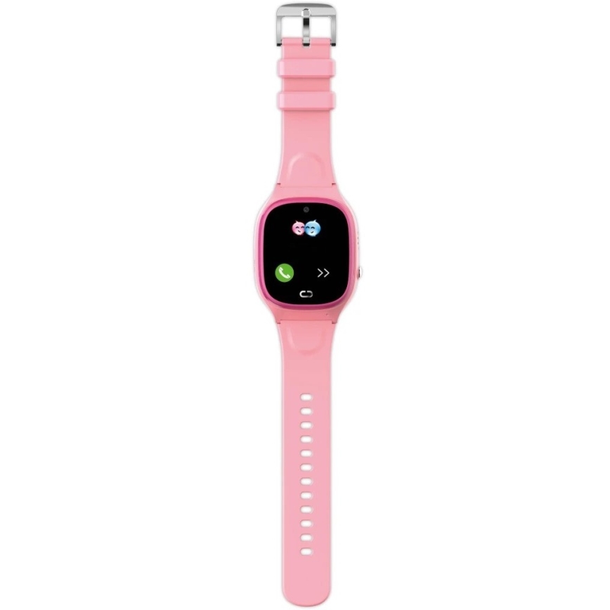Aligator AW11PK - Watch Junior 2 Smartwatch, 450 mAh, IP67, Wi-Fi, Pink