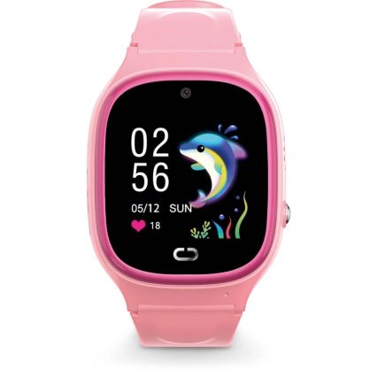 Aligator AW11PK - Watch Junior 2 Smartwatch, 450 mAh, IP67, Wi-Fi, Pink