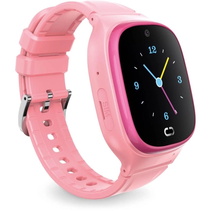 Aligator AW11PK - Watch Junior 2 Smartwatch, 450 mAh, IP67, Wi-Fi, Pink