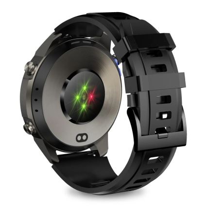 Aligator AW12BK - Smartwatch with GPS, 500 mAh, IP69K, Black