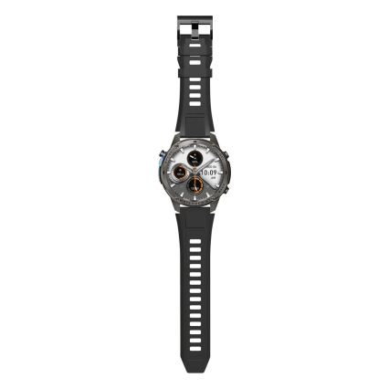 Aligator AW12BK - Smartwatch with GPS, 500 mAh, IP69K, Black