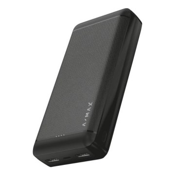 Aligator AX0004 - Power Bank A-MAX 20000 mAh 3.7V Black