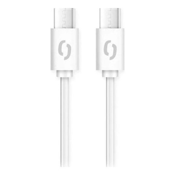 Aligator DATKP47 - USB-C to USB-C Cable, 100W Power Delivery, 1.5 m, White