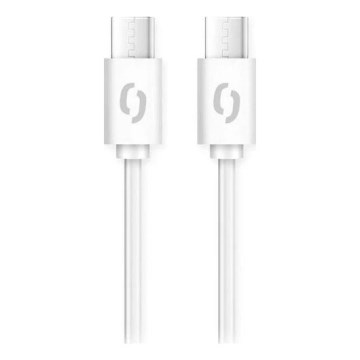 Aligator DATKP49 - USB-C to USB-C Cable, 65W USB Power Delivery, 1.5 m, White