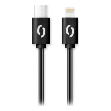 Aligator DATKP50 - USB-C to Lightning cable, 30W Power Delivery, 1.5 m, black
