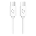 Aligator DATKP55 - USB-C to USB-C Cable, 65W Power Delivery, 0.5 m, White