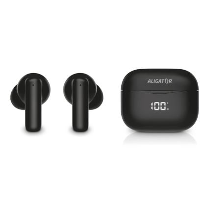 Aligator TWS06 - Pods PRO 3 Wireless Earbuds, 200 mAh + 2x 30 mAh, Black