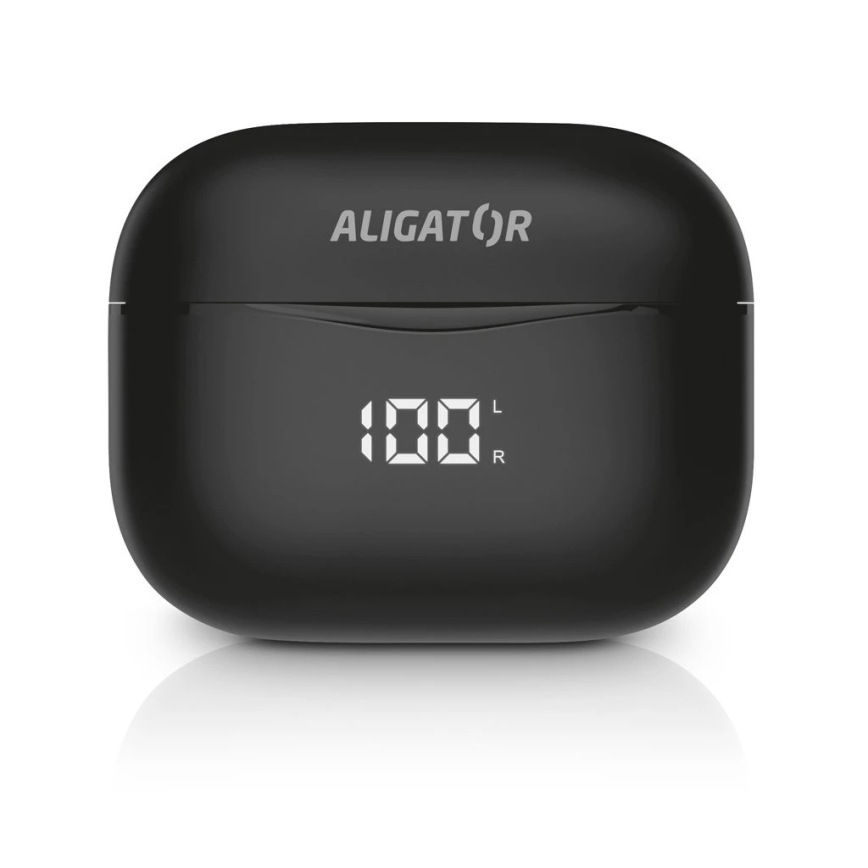 Aligator TWS06 - Pods PRO 3 Wireless Earbuds, 200 mAh Charging Case + 2x 30 mAh Earbuds, IP30, Black