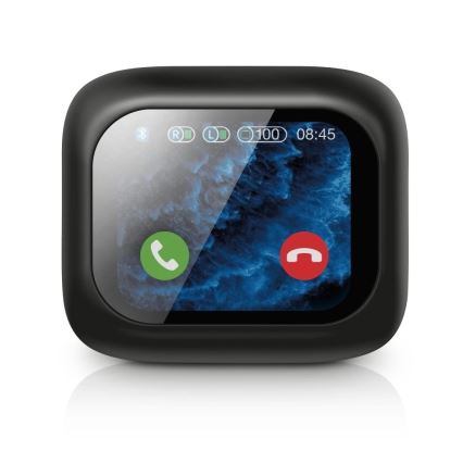 Aligator TWS07 - Wireless Pods Earbuds with LCD display + ANC, 400 mAh + 2x 40 mAh, IP30, Black