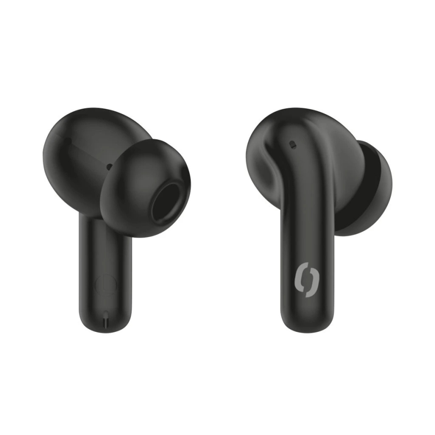 Aligator TWS08BK - Wireless earbuds with Active Noise Cancellation (ANC), 200 mAh + 2×30 mAh, IP40, Black
