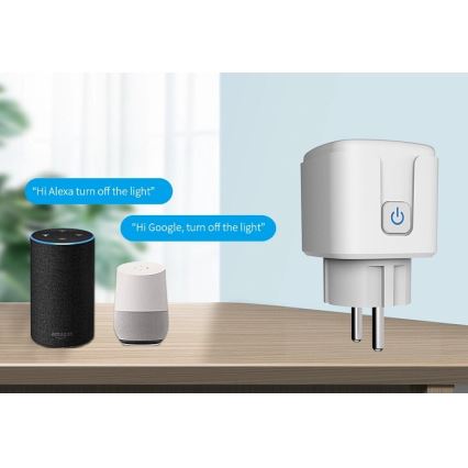 Aligator WAL001 - Smart Plug 3680W/230V/Type E/16A Wi-Fi Tuya