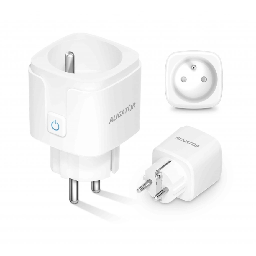Aligator WAL001 - Smart Plug 3680W/230V/Type E/16A Wi-Fi Tuya