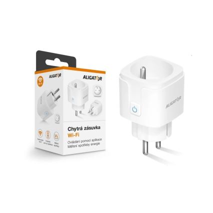 Aligator WAL001 - Smart Plug 3680W/230V/Type E/16A Wi-Fi Tuya