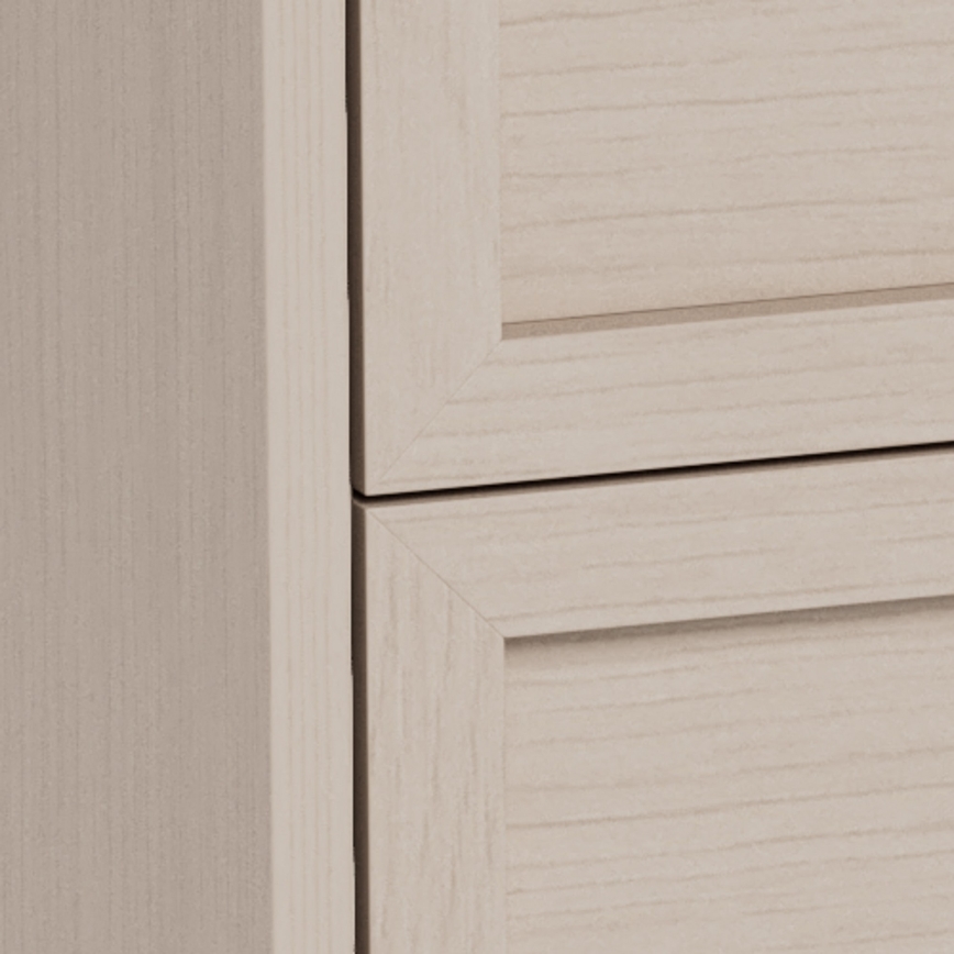 ALIN bedside table 46x40 cm taupe