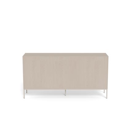 ALIN chest of drawers 157 x 40 cm taupe