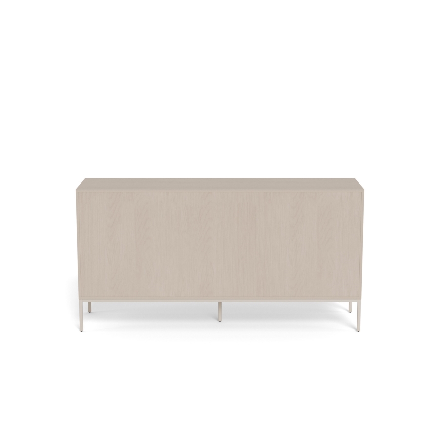 ALIN chest of drawers 157 x 40 cm taupe