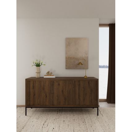 ALIN Chest of Drawers 158 x 40 cm, Brown