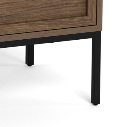 ALIN chest of drawers 80 x 40 cm brown