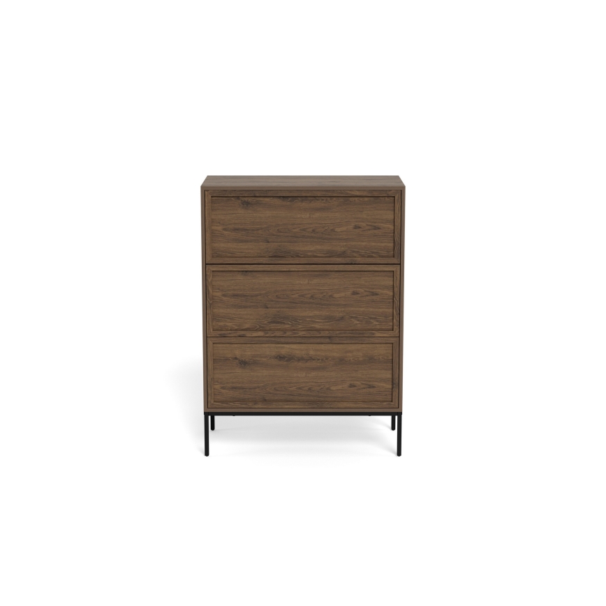ALIN chest of drawers 80 x 40 cm brown