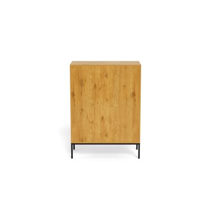 ALIN Chest of Drawers 80 x 40 cm – Light Brown