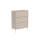 ALIN Chest of Drawers 80x40 cm Taupe