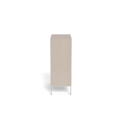 ALIN Chest of Drawers 80x40 cm Taupe