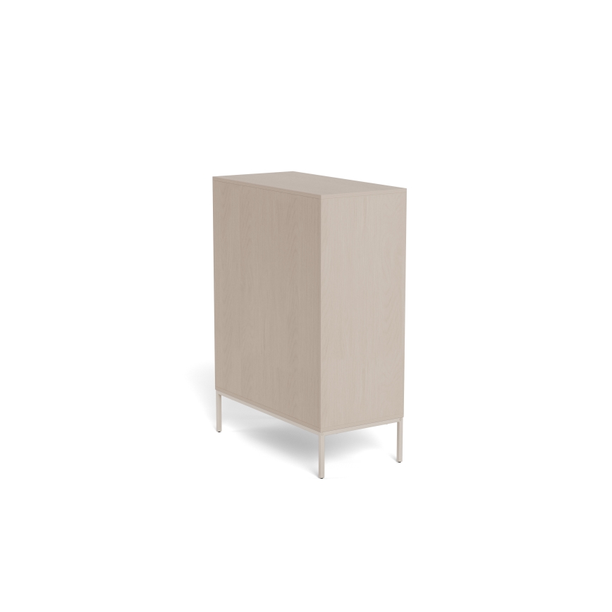 ALIN Chest of Drawers 80x40 cm Taupe