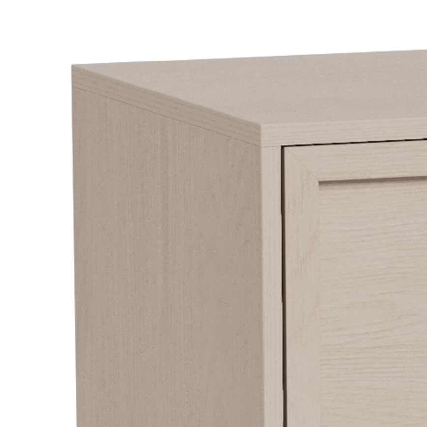 ALIN Chest of Drawers 80x40 cm Taupe
