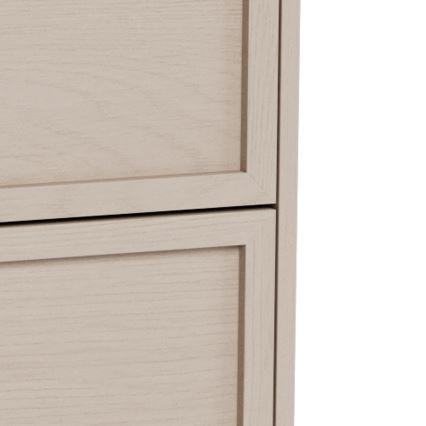ALIN Chest of Drawers 80x40 cm Taupe