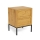 ALIN Nightstand 46x40 cm, Light Brown