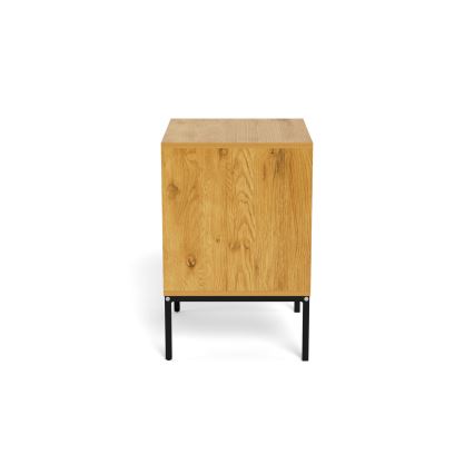ALIN Nightstand 46x40 cm, Light Brown