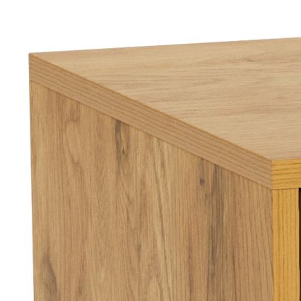 ALIN Nightstand 46x40 cm, Light Brown