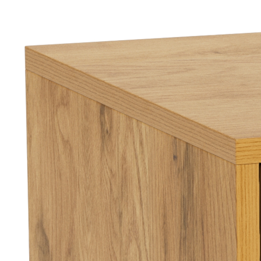 ALIN Nightstand 46x40 cm, Light Brown