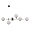ALISA cable-suspended chandelier 6xE14/40W/230V black